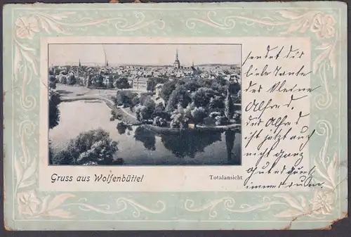 Gruss aus Wolfenbüttel - Postkarte Ansichtskarte AK postcard