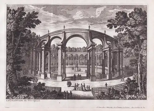 La Colonnade de Versailles - Versailles Bosquet de la Colonnade jardin garden Garten Architektur architecture