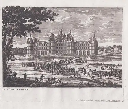 Le Chateau de Chambor- Chateau de Chambord Loir-et-Cher Schloß castle jardin Garten garden Architektur archite