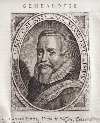 Guillaume Loys, Conte de Naßau, Catzenellenbogue, Viande, Dietz  - Wilhelm Ludwig Nassau-Dillenburg (1560-1620