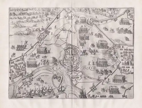 Ryn Berck - Rheinberg Rhein Nordrhein-Westfalen / plan map Karte