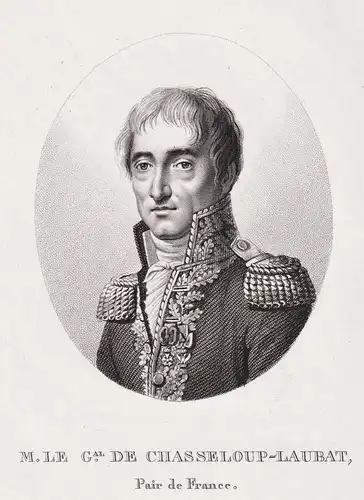 M. le G. de Chasseloup-Laubat - Francois de Chasseloup-Laubat (1754-1833) French general Portrait