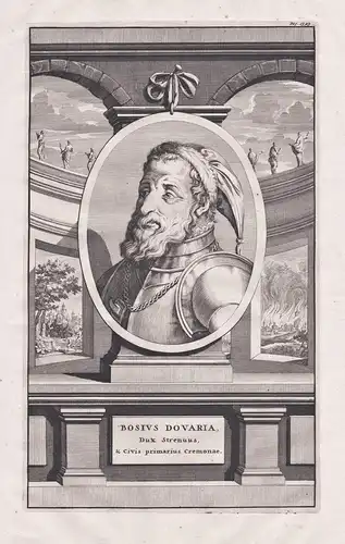 Bosius Dovaria, Dux Strenuus & Civis primarius Cremonae - Buoso da Duera (? - 1291) Soncino Cremona Dovara Por