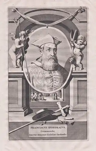 Franciscus Sfondratus - Francesco Sfondrati (1493-1550) Cardinal Cremona Portrait