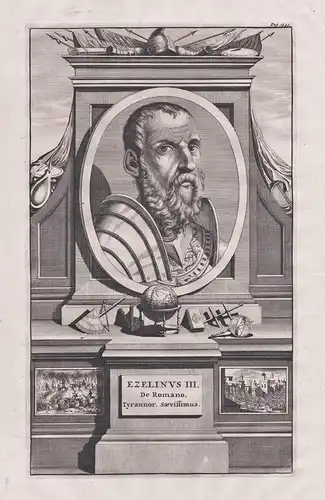 Ezelinus III. De Romano, Tyrannor Saevissimus - Ezzelino III da Romano (1194-1259) Ezzelini Portrait