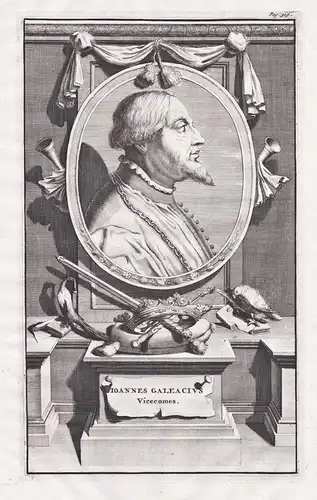 Ioannes Galeacius Vicecomes - Gian Galeazzo Visconti (1351-1402) Portrait