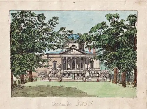 Chateau de Chiswick - Chiswick House London England Great Britain Großbritannien