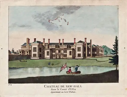Chateau de New-Hall dans le Comte d' Essex - Palace of Beaulieu New Hall Castle Boreham Essex England Great Br