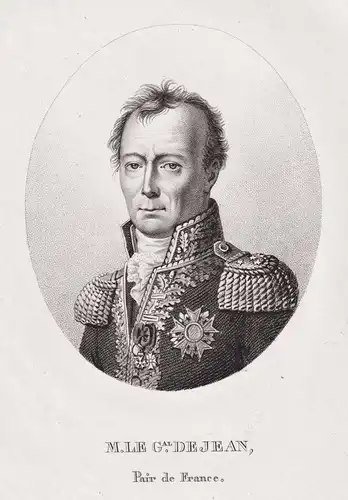 M. Gal. Dejean - Jean-Francois-Aime Dejean (1749-1824) French general Portrait