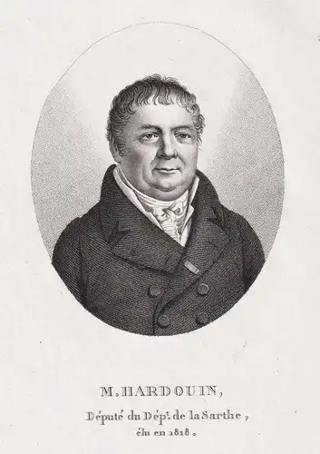 M. Hardouin - Julien-Pierre-Jean Hardouin (1753-1833) French politician Sarthe Portrait