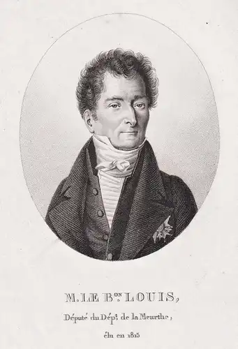 M. le Bon. Louis - Claude Louis Bonne (1760-1836) French politician Meurthe Macon Portrait