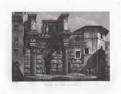 Avanzi del Foro Palladio - Roma Rome Rom