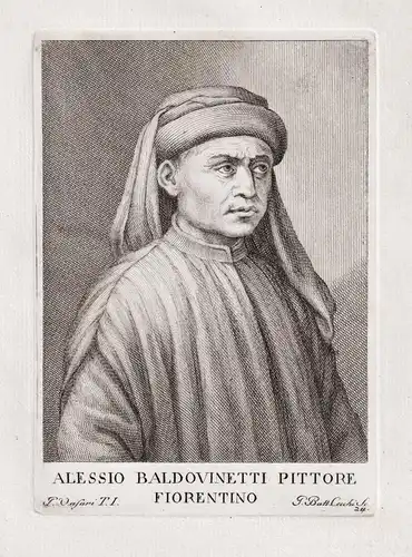 Alessio Baldovinetti pittore fiorentino - Alesso Baldovinetti (1427-1499) Italian painter Maler pittore Firenz