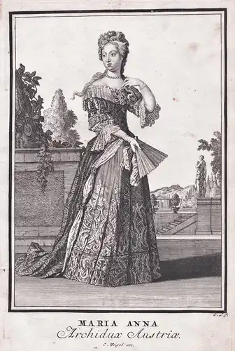 Maria Anna. Archidux Austriae - Maria Anna von Österreich (1634-1696) Königin von Spanien Queen of Spain Espan