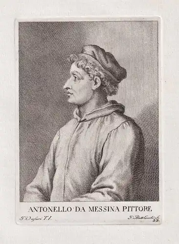 Antonello da Messina pittore - Antonello di Messina (c.1430-1479) Italian painter Maler pittore Portrait