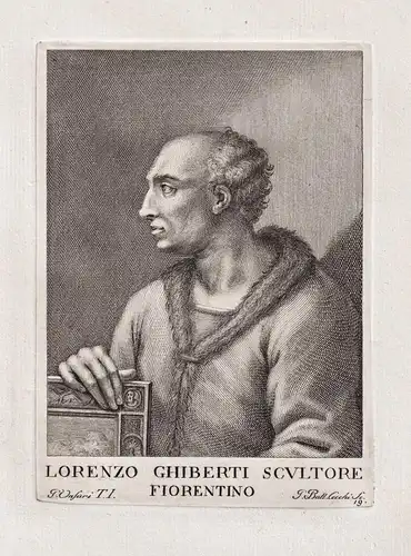 Lorenzo Ghiberti scultore fiorentino - Lorenzo Gilberti (c.1378-1455) Italian sculptor goldsmith Firenze Flore