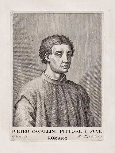 Pietro Cavallini pitrore e scul. romano - Pietro Cavallini (c. 1250 - c.1330) Italian painter pittore Maler Na