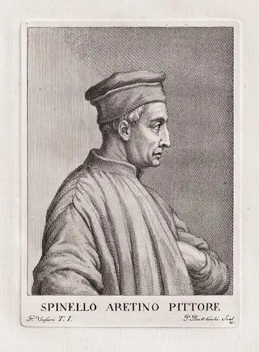 Spinello Aretino pittore - Spinello Aretino (c.1346-1410) Italian painter pittore Maler Toskana Arezzo Portrai