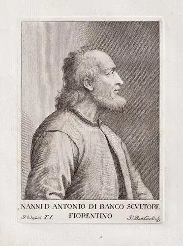 Nanni D. Antonio di Banco scultore fiorentino - Nanni di Banco (c. 1373-1421) Italian sculptor Firenze Florenc