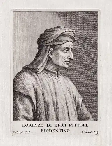 Lorenzo di Bicci pittore fiorentino - Lorenzo di Bicci (c.1350-1427) Italian painter Maler Firenze Florence Po