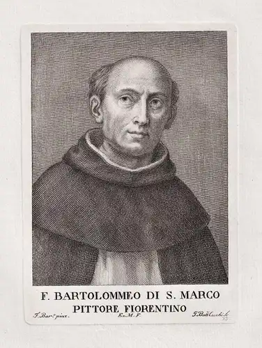F. Bartolommeo di S. Marco pittore fiorentino - Fra Bartolomeo (1472-1517) Italian painter Maler Renaissance F