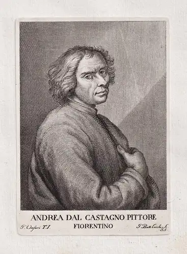 Andrea dal Castagno pittore fiorentino - Andrea del Castagno (c.1418-1457) Italian painter Renaissance Maler F
