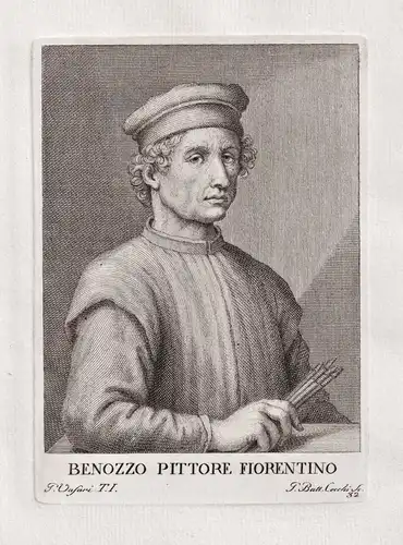 Benozzo pittore fiorentino - Benozzo Gozzoli (c.1420-1497) Italian painter Renaissance Maler Firenze Florence