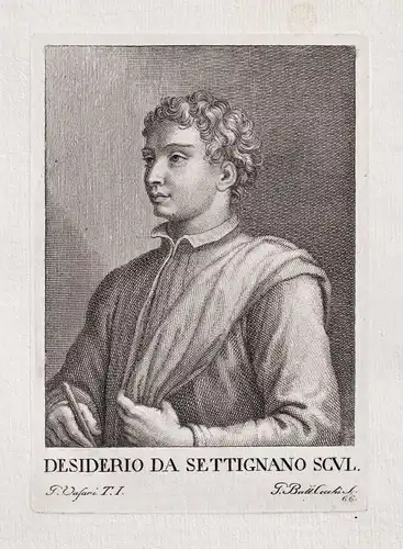Desiderio da Settignano scul. - Desiderio da Settignano (c.1430-1464) Italian sculptor Firenze Renaissance Por