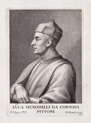 Luca Signorelli da Cortona pittore - Luca Signorelli (c.1450-1523) Italian painter Maler Renaissance Firenze C