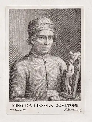 Mino da Fiesole scultore. - Mino da Fiesole (1429-1484) Italian sculptor Firenze Renaissance Portrait