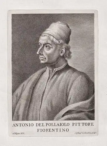 Antonio del Pollaiolo pittore fiorentino - Antonio del Pollaiuolo (1433-1498) Italian sculptor Bildhauer Firen
