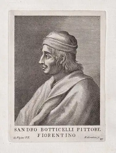 Sandro Botticelli pittore fiorentino - Sandro Botticelli (1445-1510) Italian painter Maler Renaissance Firenze