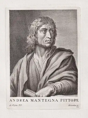 Andrea Mantegna pittore - Andrea Mantegna (1431-1506) Italian painter engraver Renaissance Portrait