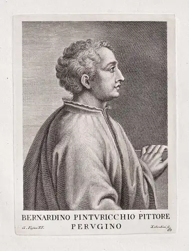 Bernardino Pinturicchio pittore perugino - Pinturicchio (c.1452-1513) Italian painter Perugia Renaissance Port