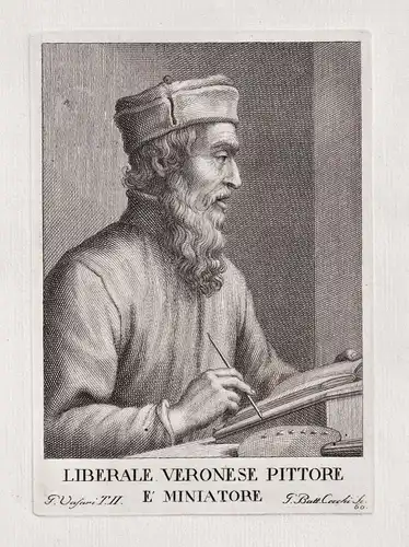 Liberale Veronese pittore e miniatore - Liberale da Verona (c.1445-1527) Italian painter Renaissance Maler Por