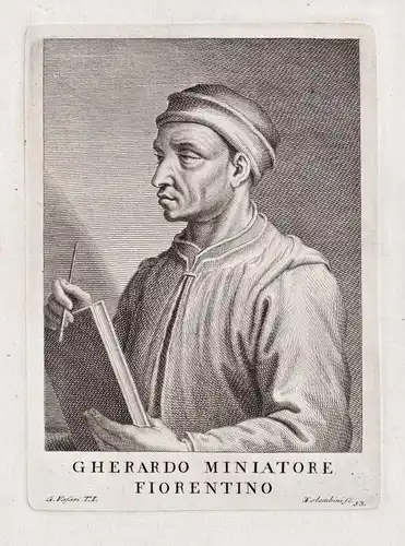 Gherardo miniatore fiorentino - Gherardo di Giovanni di Miniato (c.1445-1497) Italian painter Firenze Renaissa