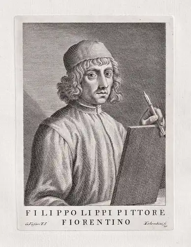 Filippo Lippi pittore fiorentino. - Filippo Lippi (c.1406-1469) Italian painter Renaissance Maler Firenze Flor