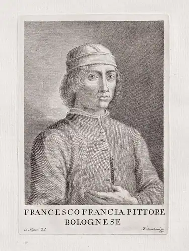 Francesco Francia pittore Bolognese - Francesco Francia (1447-1517) Italian painter Maler sculptor Bildhauer g