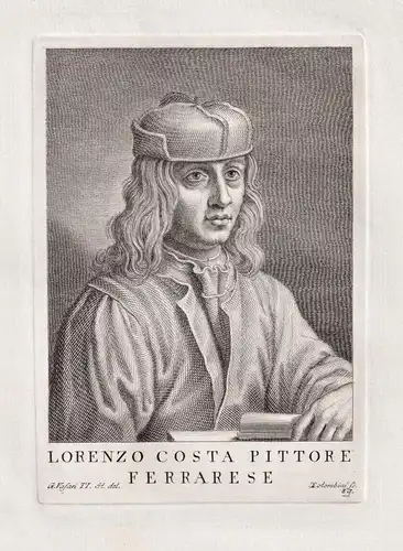 Lorenzo Costa Pittore Ferrarese - Lorenzo Costa (1460-1535) Italian painter Maler Italien Italy Renaissance Po