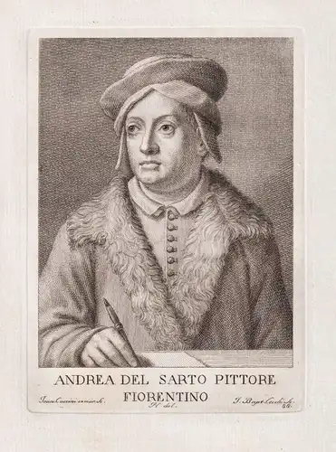 Andrea del Sarto Pittore Fiorentino - Andrea del Sarto (1486-1530) Italian painter Firenze Florenz Maler Itali