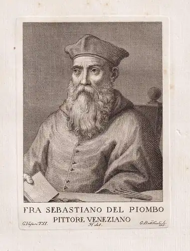 Fra Sebastiano del Piombo Pittore Veneziano - Sebastiano del Piombo (1485-1547) Italian painter Maler Venezia