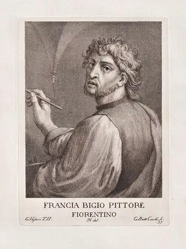 Francia Bigio Pittore Fiorentino - Franciabigio (1482-1525) Italian painter Maler Firenze Florenz Italien Ital