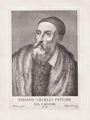 Tiziano Vecelli Pittore da Cadore - Tiziano Vecellio (c.1490-1576) Italian painter Maler Venezia Venedig Itali