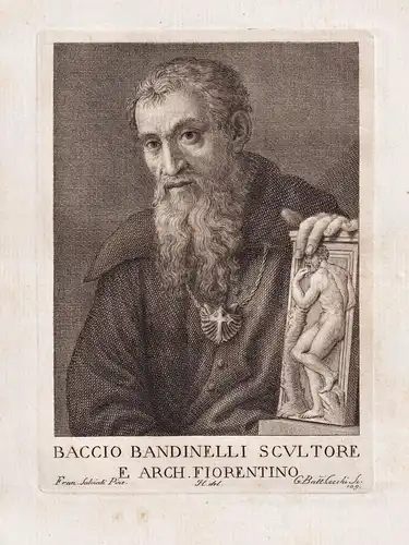 Baccio Bandinelli Scultore E Arch. Fiorentino - Baccio Bandinelli (1493-1560) Italian sculptor Bildhauer Firen