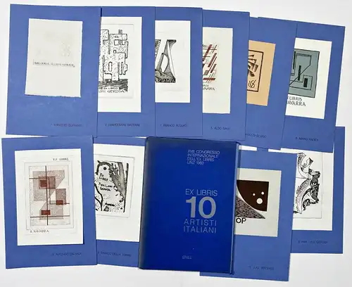XVIII Congresso Internazionale dell'Ex Libris Linz 1980. 10 Artisti Italiani.
