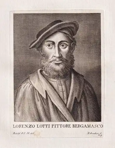 Lorenzo Lotti Pittore Bergamasco - Lorenzo Lotto (1480-1557) Italian painter Maler Venezia Venice Venedig Berg