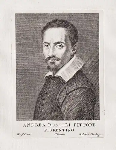 Andrea Boscoli pittore fiorentino - Andrea Boscoli (1550-1606) Italian painter Maler Firenze Florence Portrait