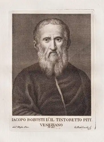 Iacopo Robusti D.Il Tintoretto  - Jacopo Tintoretto (1518-1594) Italian painter Maler Mannerism Portrait