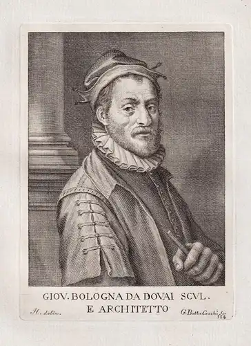 Giov. Bologna Da Douai Scul. e Architetto - Giovanni da Bologna (1529-1608) Flemish Italian sculptor Mannerism