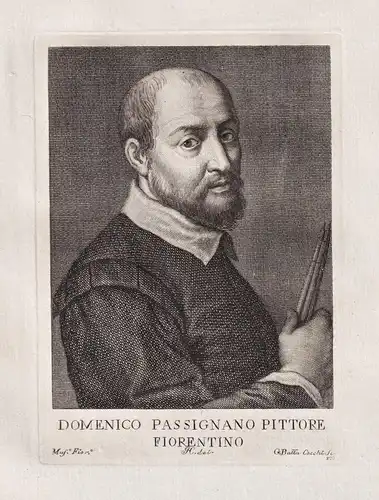 Domenico Passignano Pittore Fiorentino - Domenico Cresti (1559-1638) Italian painter Renaissance Mannerism Por
